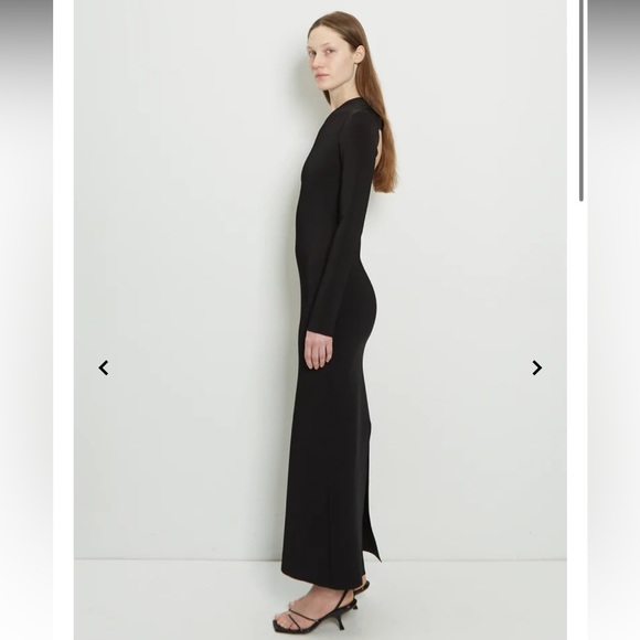 The Row Londrina Dress - Black Size M - Picture 2 of 10